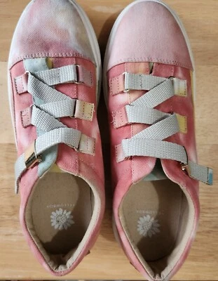 Tenis informales de moda multicolores Yellow Box Estella para mujer talla 8,5 cómodos únicos Foto 1 de 4