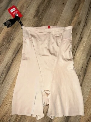 2136 Spanx Oh My Posh высокая талия женщин короткие средний натуральный + ремни с Ярлыками $82 - Изображение 1 из 4