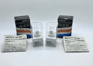NOS! SONY ND-20G Original Stylus Needle VC-20 MC Boxed 1 Or 2 Units, You Choose - Photo 1/10
