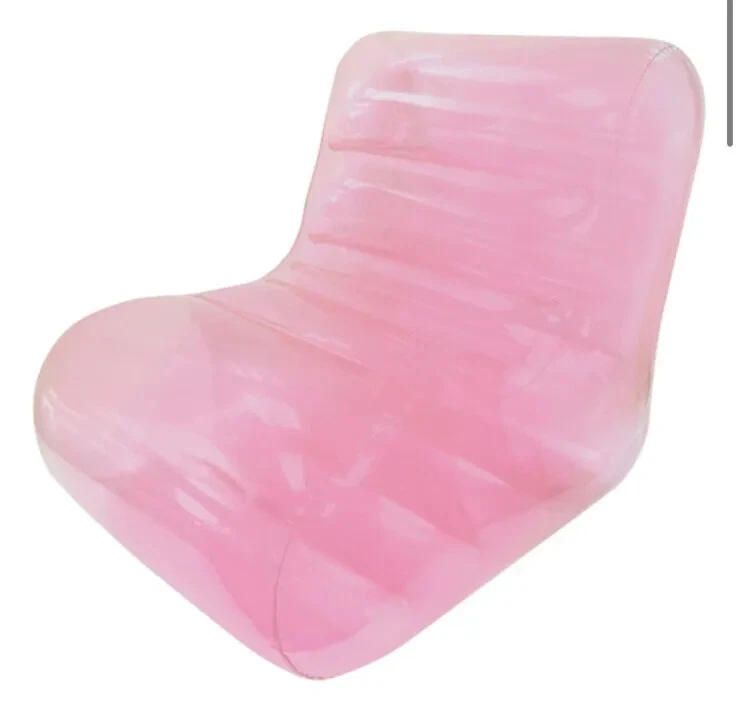 Inflatable Chair Plastic Vinyl for College Dorm Man Cave Home Office Colors - Image 1 of 1