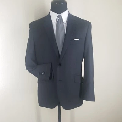 Abrigo deportivo INDOCHINO reciente gris a medida 2 Btn ventilaciones laterales ajuste 44-46 corto Foto 1 de 4