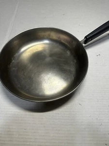 VINTAGE REVERE WARE 10 INCH SKILLET/FRY PAN COPPER BOTTOM CLINTON ILL. No Lid - Picture 1 of 7