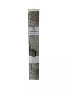 NU WALLPAPER Wall Pops! Peel & Stick NuWallpaper Always Removable LANDMARK Taupe - Picture 1 of 11