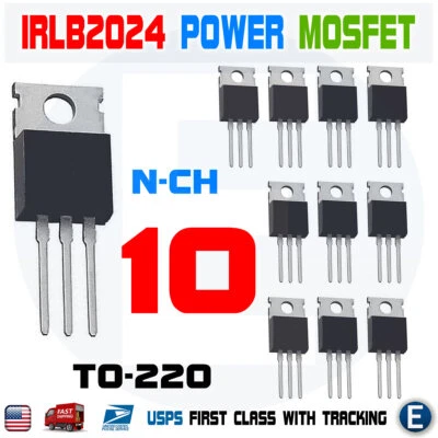 Caja rectificadora mod 10 piezas IRLB3034PBF IRLB3034 HEXFET Power MOSFET TO-220 Foto 1 de 3