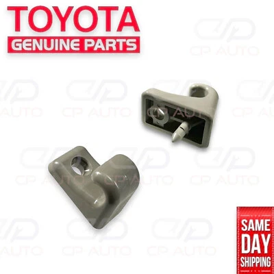 91-94 TOYOTA LAND CRUISER FJ80 FZJ80 SOPORTE PARA PARASOL CLIP SABLE CANTIDAD 2 OEM NUEVO Foto 1 de 3