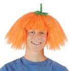 Pumpkin Wig Adult fits Most Autumn Halloween Costume Prop Party Decorations