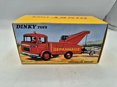 BERLIET DEPANNEUSE BERLIET  CRASH TRUCK AU 1/43 DINKY ATLAS 589 - Photo 1/2