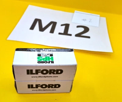 2 x Roll ILFORD HP5 PLUS 400 B&W NEG Film--120 MED FORMAT--expiry: JUL 2022 refB - Image 1 of 4
