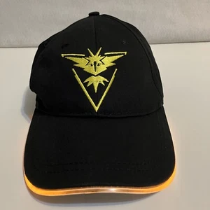 Pokemon Go Team Instinct Zapdos LED Light Up Snapback Mütze Kappe schwarz - Bild 1 von 10