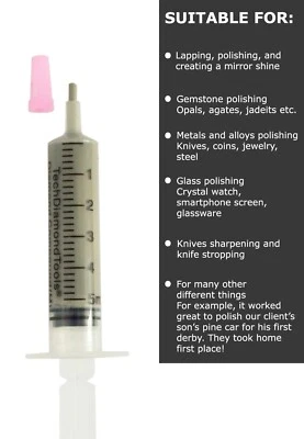 Diamond Paste Compound Polishing Lapidary 5 Gram 200.000 to 400 Grit (M) - Image 1 of 4