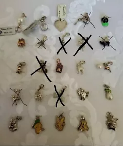 NUOVI Ciondoli Assortiti Thomas Sabo Designer Sterling 925 per Bracciali - Foto 1 di 6
