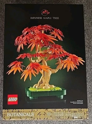 LEGO 10348 Conjunto Botánico Árbol Bonsai Arce Rojo Japonés 474 Piezas Nuevo y Precintado  Foto 1 de 2