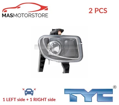 FOG LIGHT LAMP PAIR TYC 19-0555-15-2 2PCS P NEW OE REPLACEMENT - Image 1 of 4