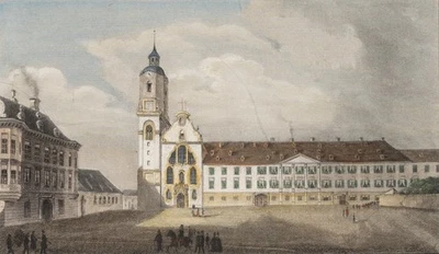 MAYER (*1798) nach Unbekannt (19.Jhd), Benediktiner Abtei St. Stephan Augsburg, - Bild 1 von 4