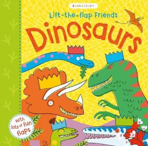Peter Allen Lift-the-flap Friends Dinosaurs (Board Book) (UK IMPORT) - Image 1 of 1