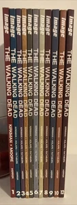 THE WALKING DEAD Comics / Graphic Novels Numbers 1-10 & Issue #12 ++ Very Good - Picture 1 of 24