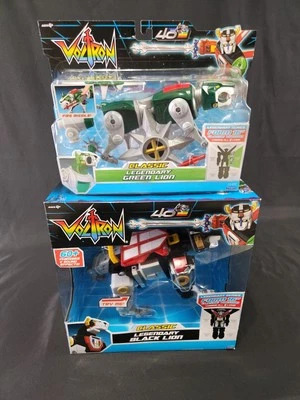 León Negro Verde Combinable Voltron 40 Aniversario Clásico Legendario Compañeros de Juego Foto 1 de 4