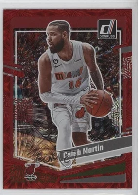2023-24 Panini Donruss Red Fireworks /88 Caleb Martin #182 - Image 1 of 2