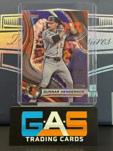 2024 Bowman's Best Gunnar Henderson refractor mojo púrpura/250 #8 SP Orioles - Imagen 1 de 2