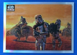 2023 Topps Chrome Star Wars Galaxy Sandtroopers #85 TARJETA NO_DEPORTIVA refractor - Imagen 1 de 2