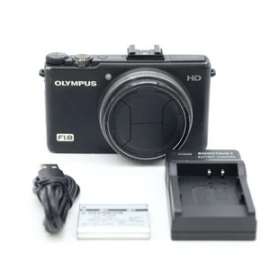 OLYMPUS XZ-1 Black 10.0 MP 4x Optical Zoom Digital Camera w/Battery, Charger - Picture 1 of 9