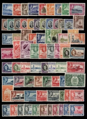COMMONWEALTH GVI MINT COLLECTION, X4 hagner sheets (#86) - Image 1 of 4