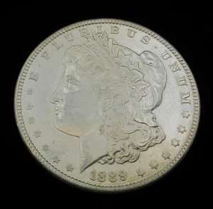 1889 $1 Morgan Silver Dollar - BU Lot#1028 - Picture 1 of 2