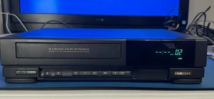Samsung VR8703 VCR VHS Player 4 Head Video of Operation Cables & Free Shipping - Picture 1 of 9