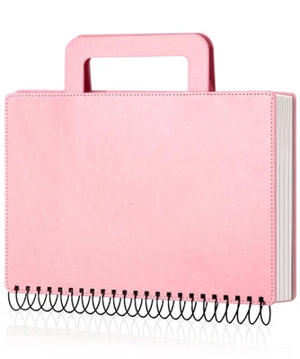 Large Sketchbook for Drawing 9"X 12" Portable Travel Spiral Bound Sketch Book... - Image 1 of 4