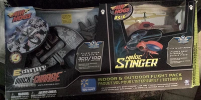 Air Hogs Indoor & Outdoor Flight Pack w/ E Charger & Havoc Stinger - 2009 open b - Image 1 of 4