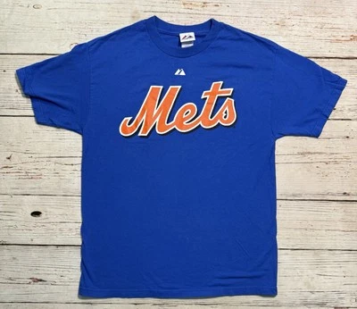 New York Mets Santana # 57 Majestic para hombre talla L Foto 1 de 4