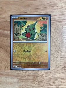 Larvitar 047/131 Sv: Prismatic Evolutions Reverse Holo - Picture 1 of 2