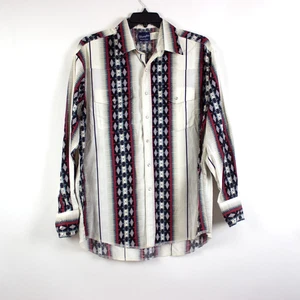 Vintage Wrangler Mens Western Pearl Snap Shirt Sz XL  - Picture 1 of 4
