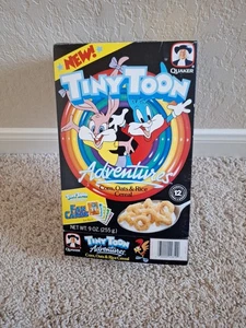 Vintage 1990 Müslischachtel Tiny Toon Toons Adventures Cartoon  - Bild 1 von 6