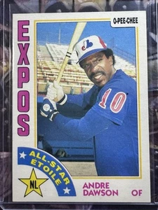 1984 O-PEE-CHEE ANDRE DAWSON #392 ALL-STAR Étoile NL - Picture 1 of 2