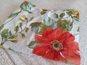 Pottery Barn 100% Organic Cotton Sham 29" x 24" Floral Sham - Picture 1 of 5