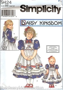 Patrón Daisy Kingdom + Patrón Muñeca 18" 9424 - Imagen 1 de 1