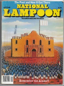 NATIONAL LAMPOON Vol. 2 #26 September 1980 THE ALAMO Vintage MAGAZINE M5 - Imagen 1 de 2