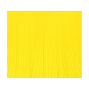 Corrugated Cardboard Paper Sheets, Corrugated Paper- 20x27 Inch/Yellow - Picture 1 of 7