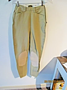 Miller's Equestrian Riding Damen High Rise hellbraun Stretch Hose Größe 24 L - Bild 1 von 12