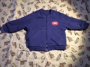 Vtg Gymboree 2001 Home Run reversible jacket coat outerwear 12-18 EUC quality - Picture 1 of 4