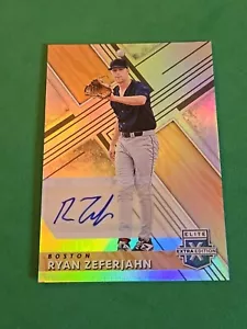 2019 Ryan Zeferjahn ROOKIE RC Autograph Panini Elite Extra Edition #155 - Picture 1 of 2