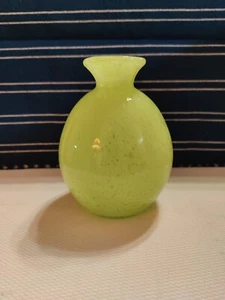 Crate & Barrel Handmade Bubble Myra Tall Vase - Picture 1 of 8