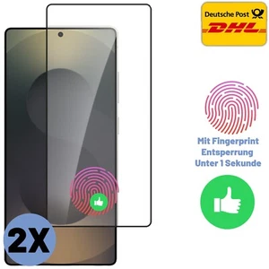2x 3D Schutzglas Samsung Galaxy S25 S24 S23 S22 S21 S20 Ultra Plus Panzerfolie - Bild 1 von 6