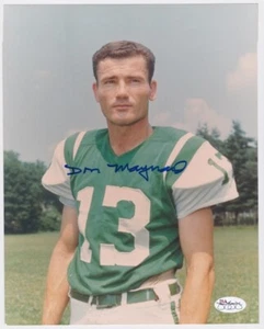 DON MAYNARD SIGNED NY JETS 8X10 PHOTO AUTO AUTOGRAPH JSA STAMP OF APPROVAL - Picture 1 of 1