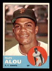 1963 Topps Baseball #270 Felipe Alou EX *e3