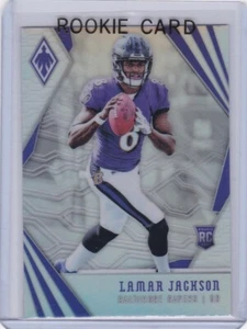 LAMAR JACKSON ROOKIE CARD 2018 Phoenix RARE PRIZMS RC Football BALTIMORE RAVENS! - Picture 1 of 2