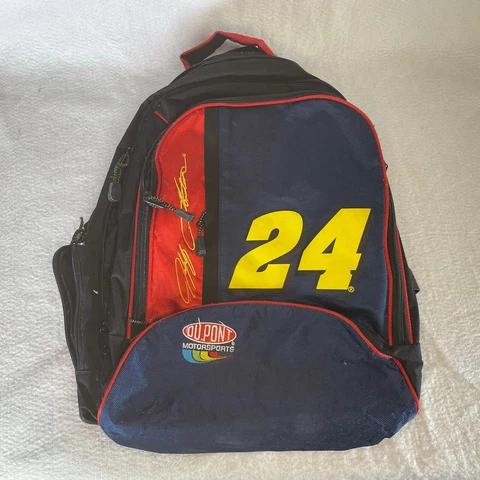 Vintage Jeff Gordon Dupont Refinish Racing Backpack A.D.S. Sports 1995 Cover