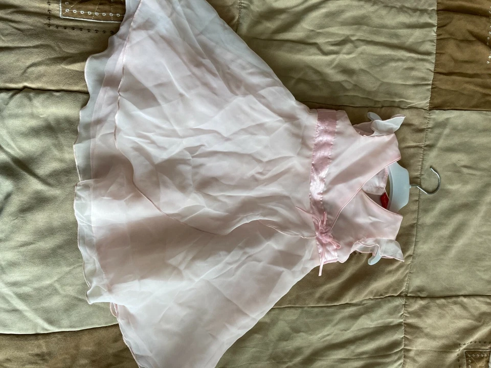 Girls Pretty Pink Dress (18-24 months) - Image 1 of 4
