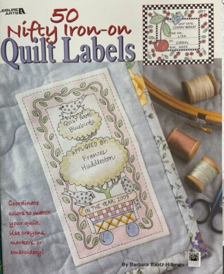 50 etiquetas de edredón ingeniosas para planchar #3466 de Barbara Hillman para artes de ocio Foto 1 de 4